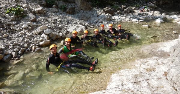 Canyoning für Gruppen