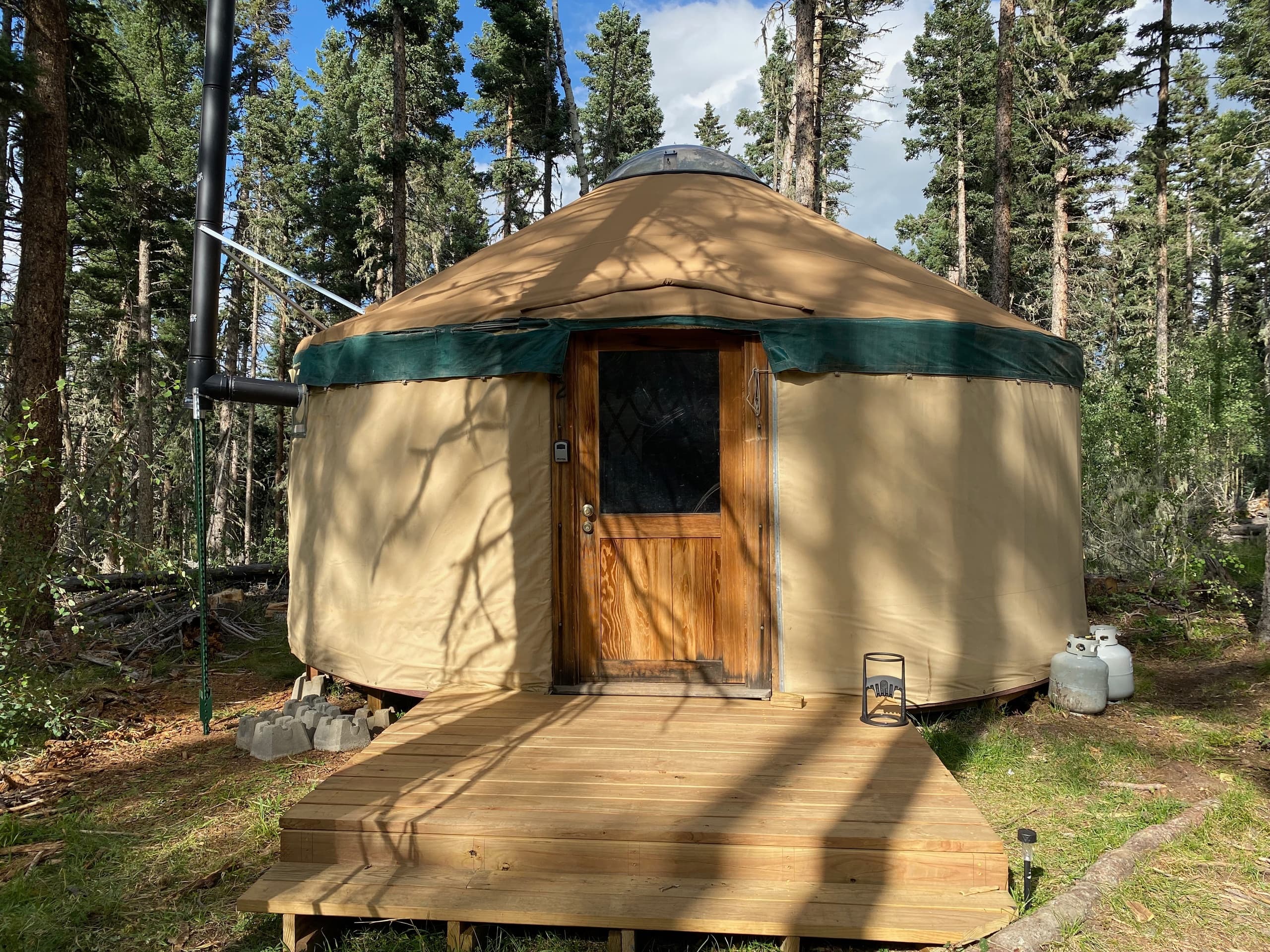 Glade 20-foot Hike-in Camping Yurt