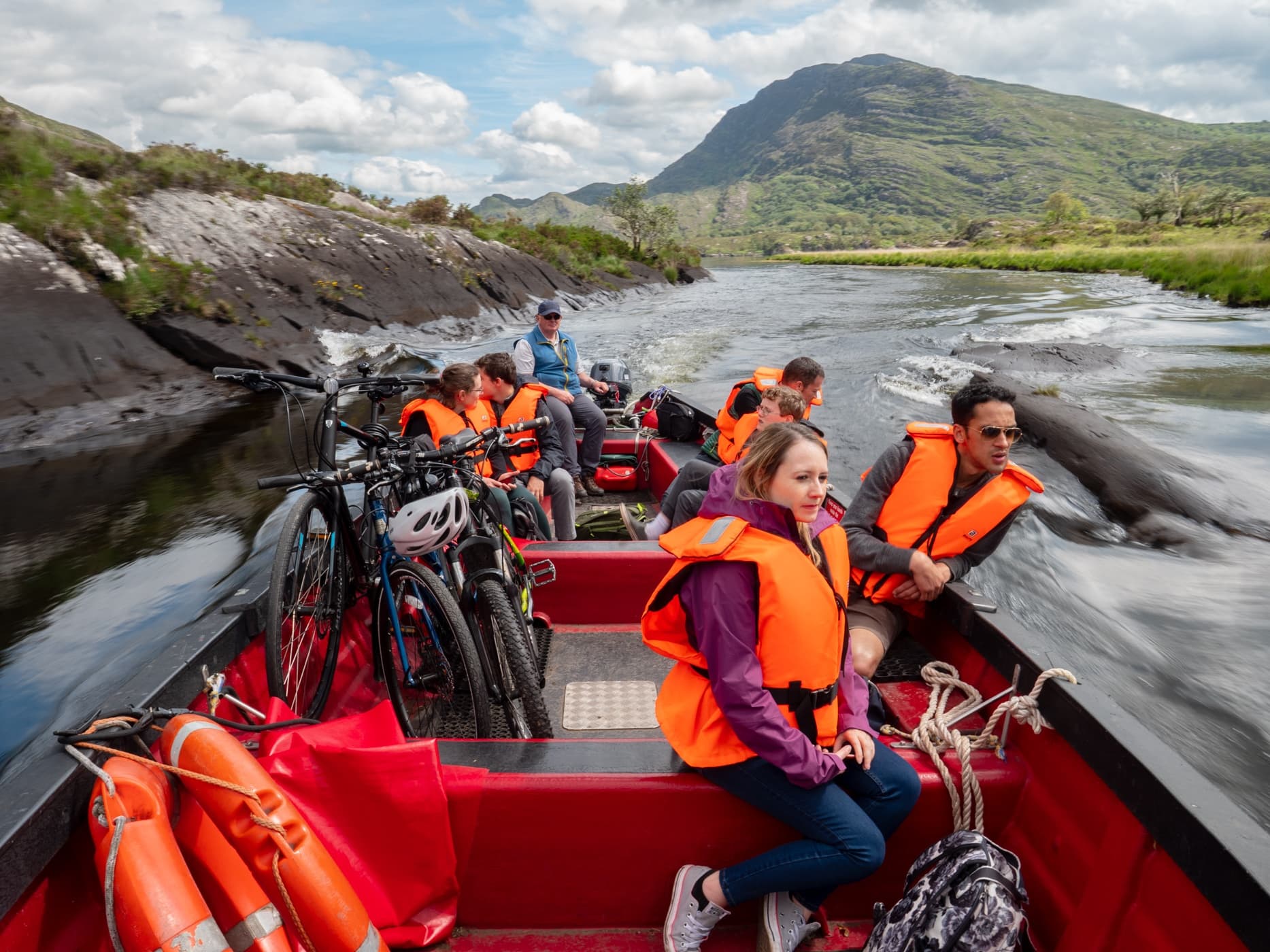 Bike on Boat