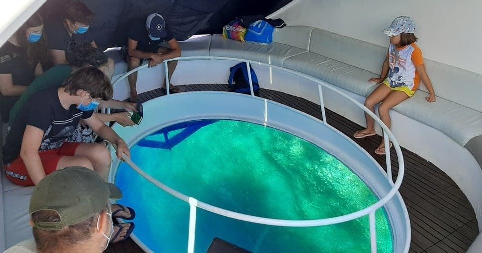Passeio de Barco com Fundo de Vidro + Snorkeling