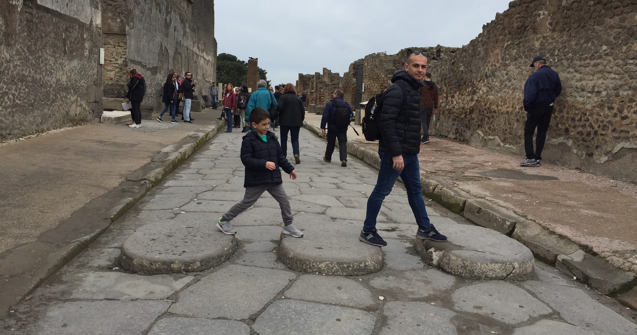 Family Tour of Pompeii