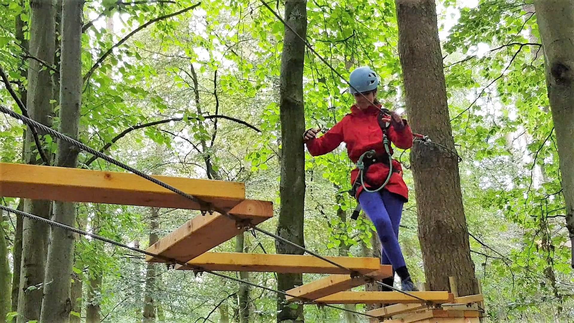 The Explorer High Ropes Adventure!