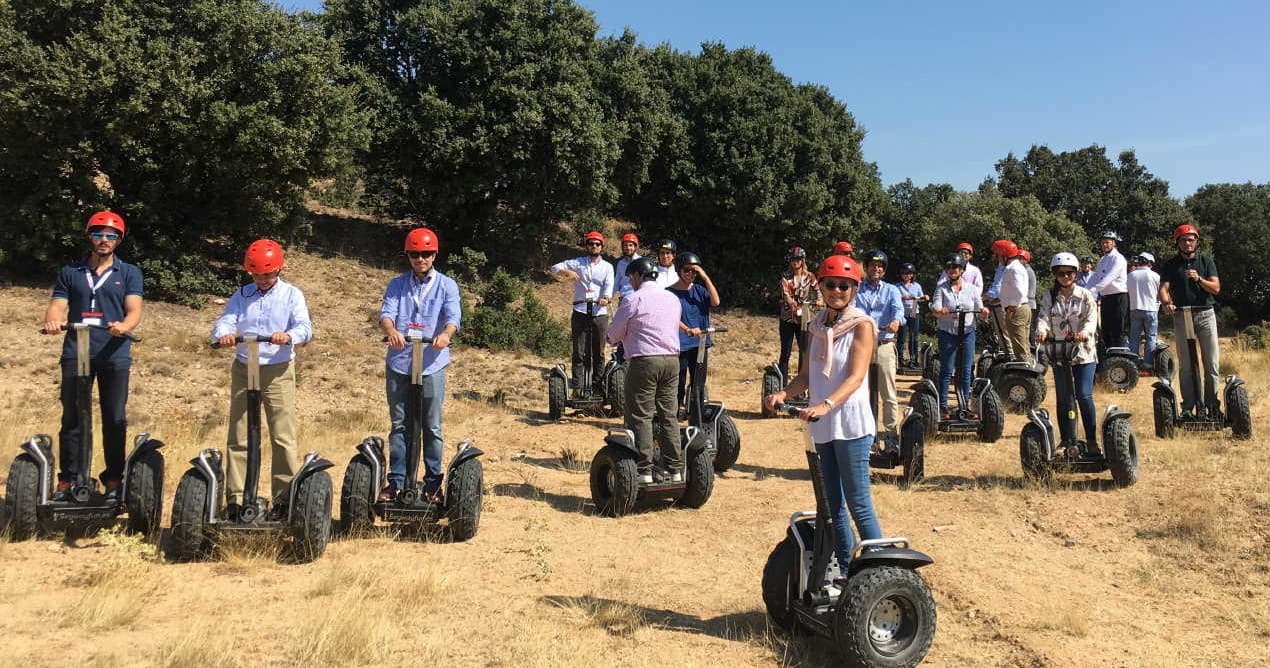 Ghymkana Segway para grupos