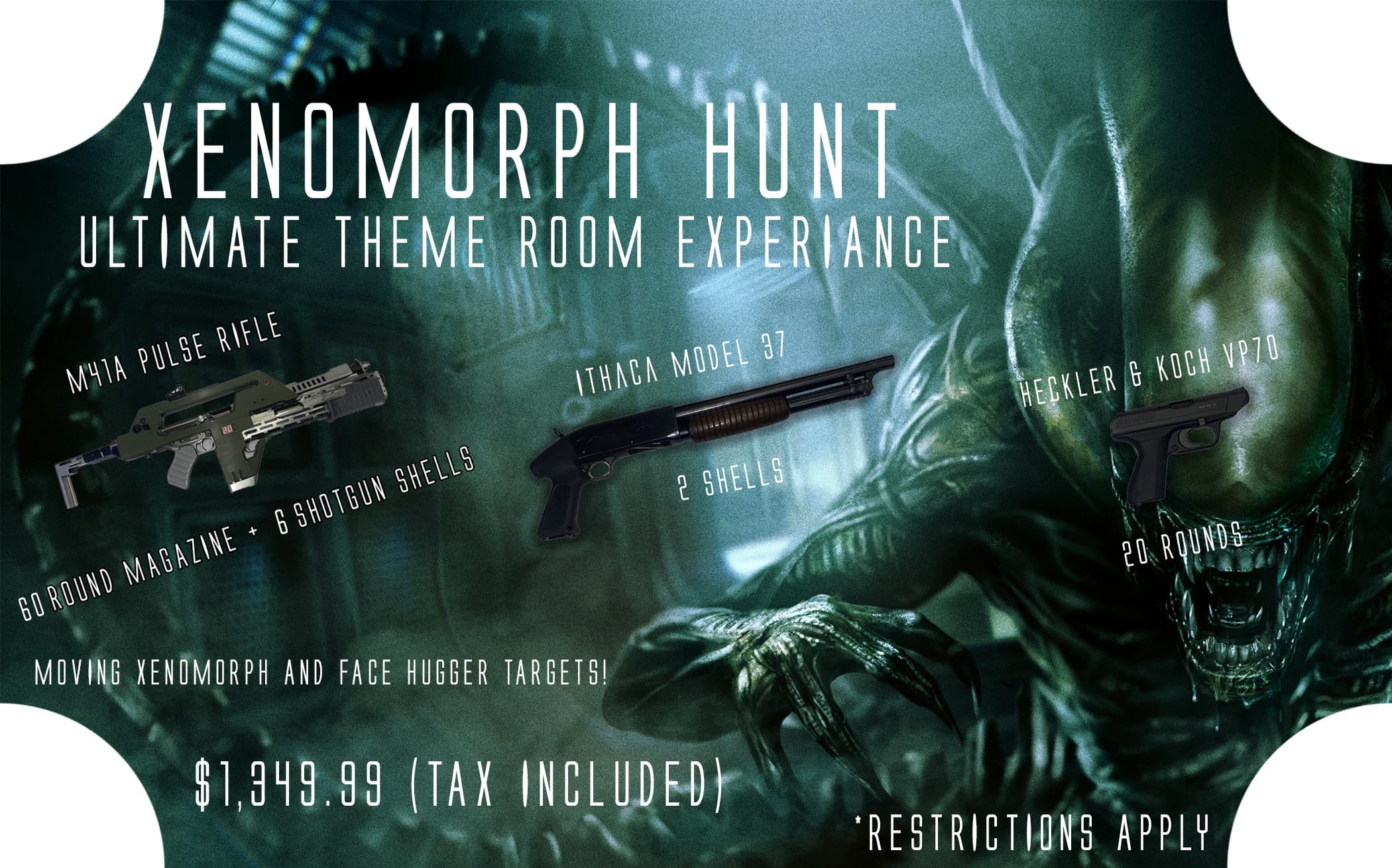 Xenomorph Hunt VIP Experience