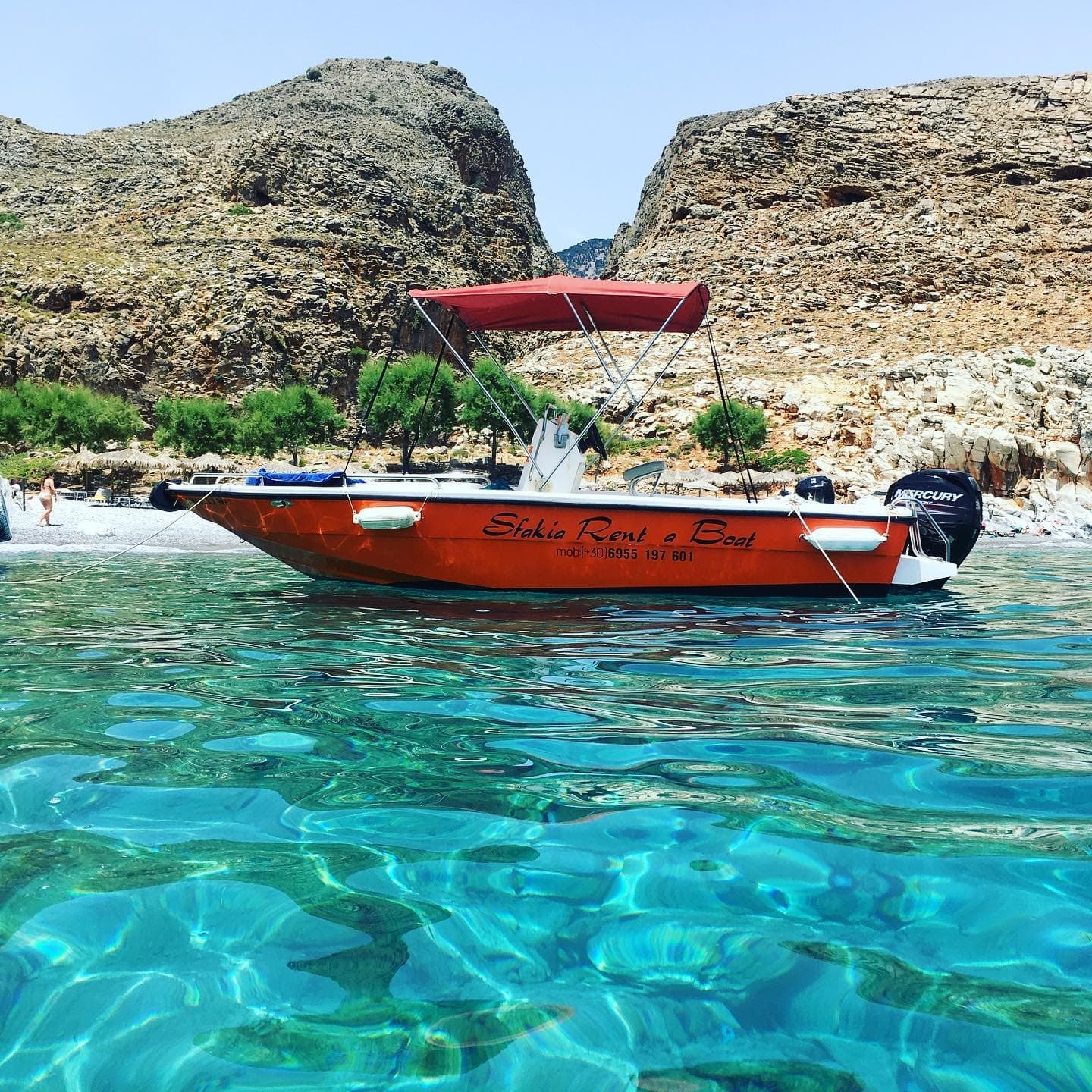 30hp - 5.5m from Sfakia