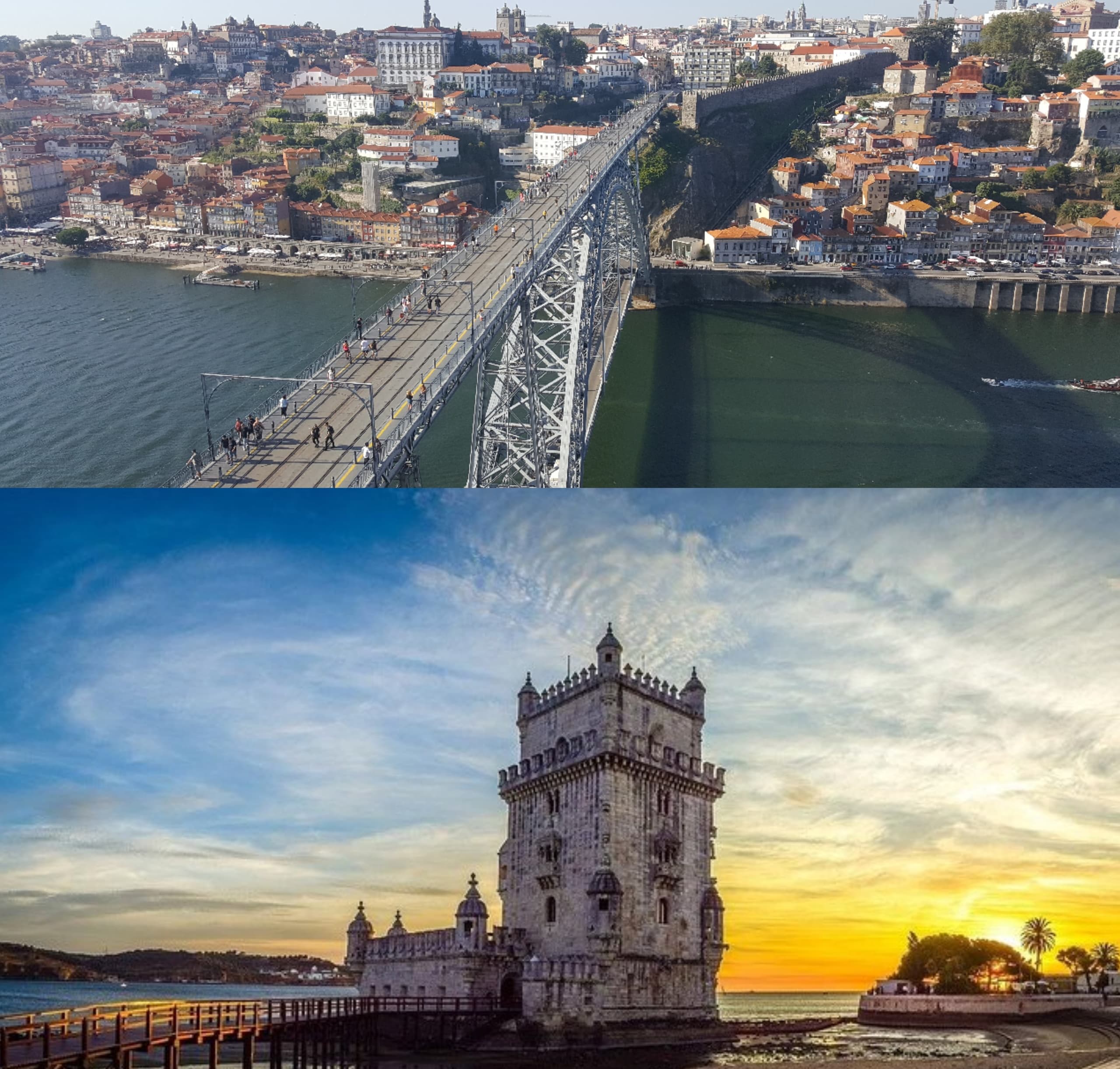 Transfer Privado do Porto para Lisboa com Paragens em Coimbra e Fatima