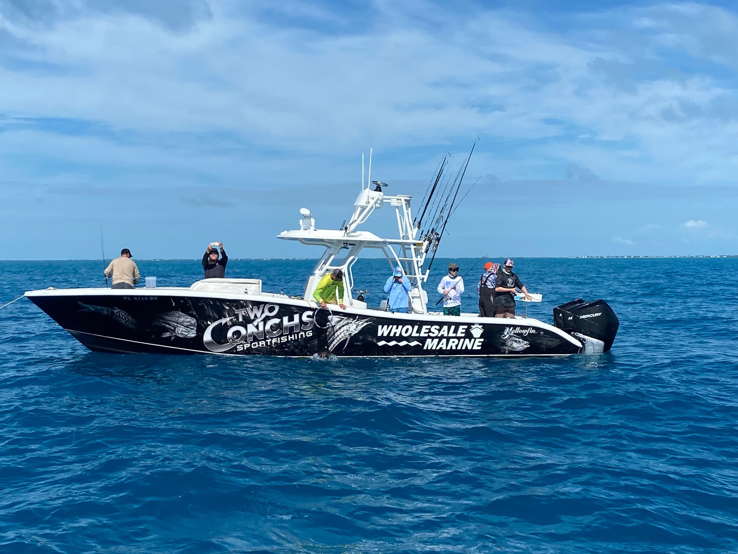 36' Yellowfin w/Tower w/Triple Mercury 300's