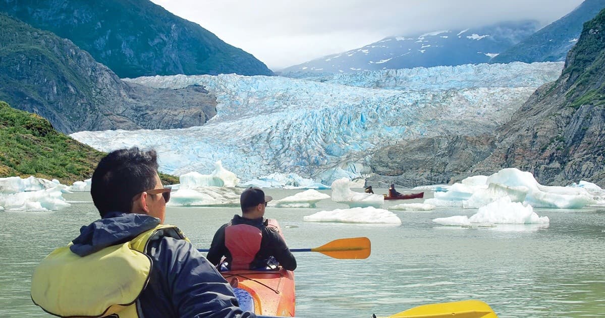 Mendenhall Lake Kayaking Adventure