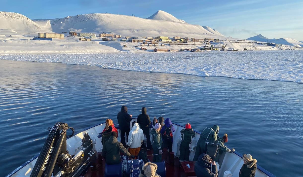 Fjordcruise Barentsburg