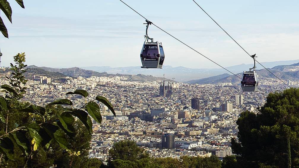 Barcelona Old Town & Sky Views: Montjuic Castle visit & Cable Car Small Group Tour (AM)