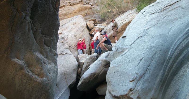 Private Indian Canyons Hiking Tour by Jeep (2-14 guests)