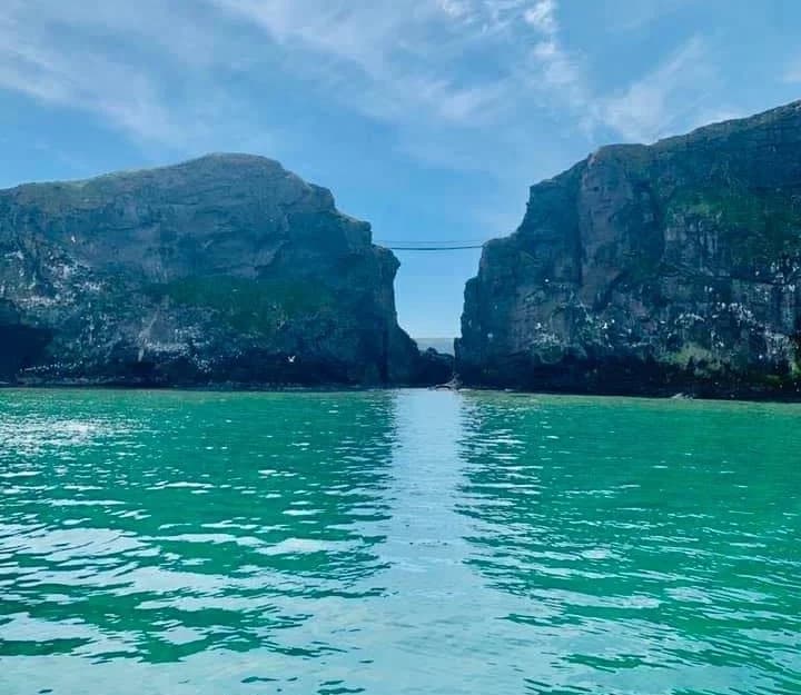 The Carrick-a-rede rope bridge trip