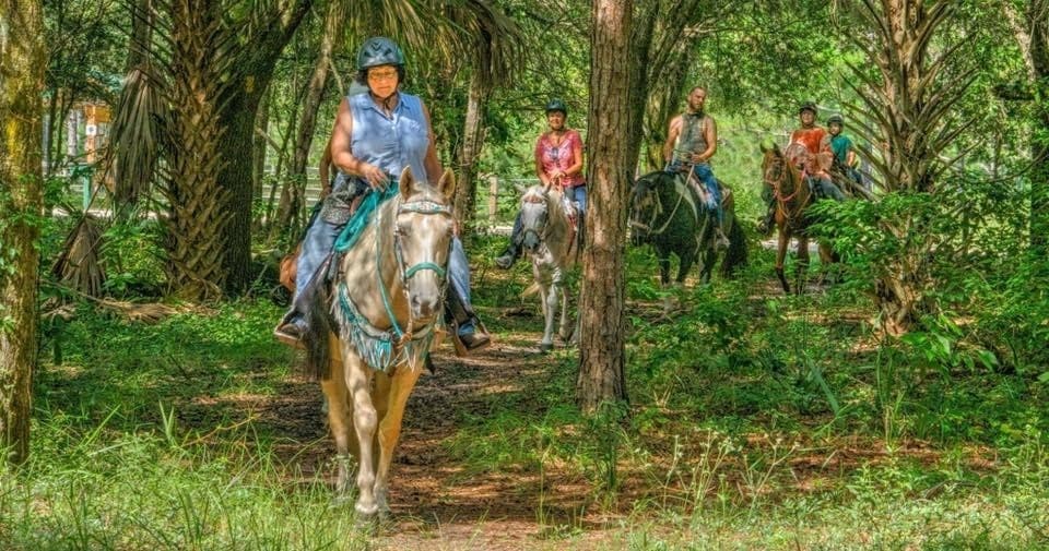 One And A Half Hour Guided Trail Ride