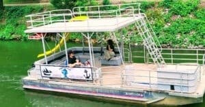 24' Double Decker Pontoon