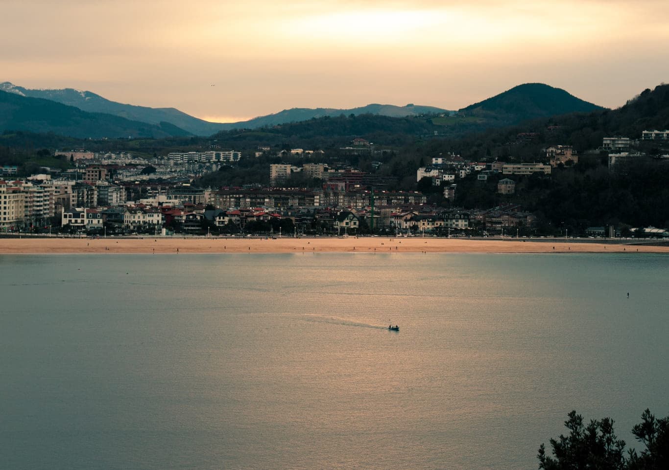 San Sebastián, a pie