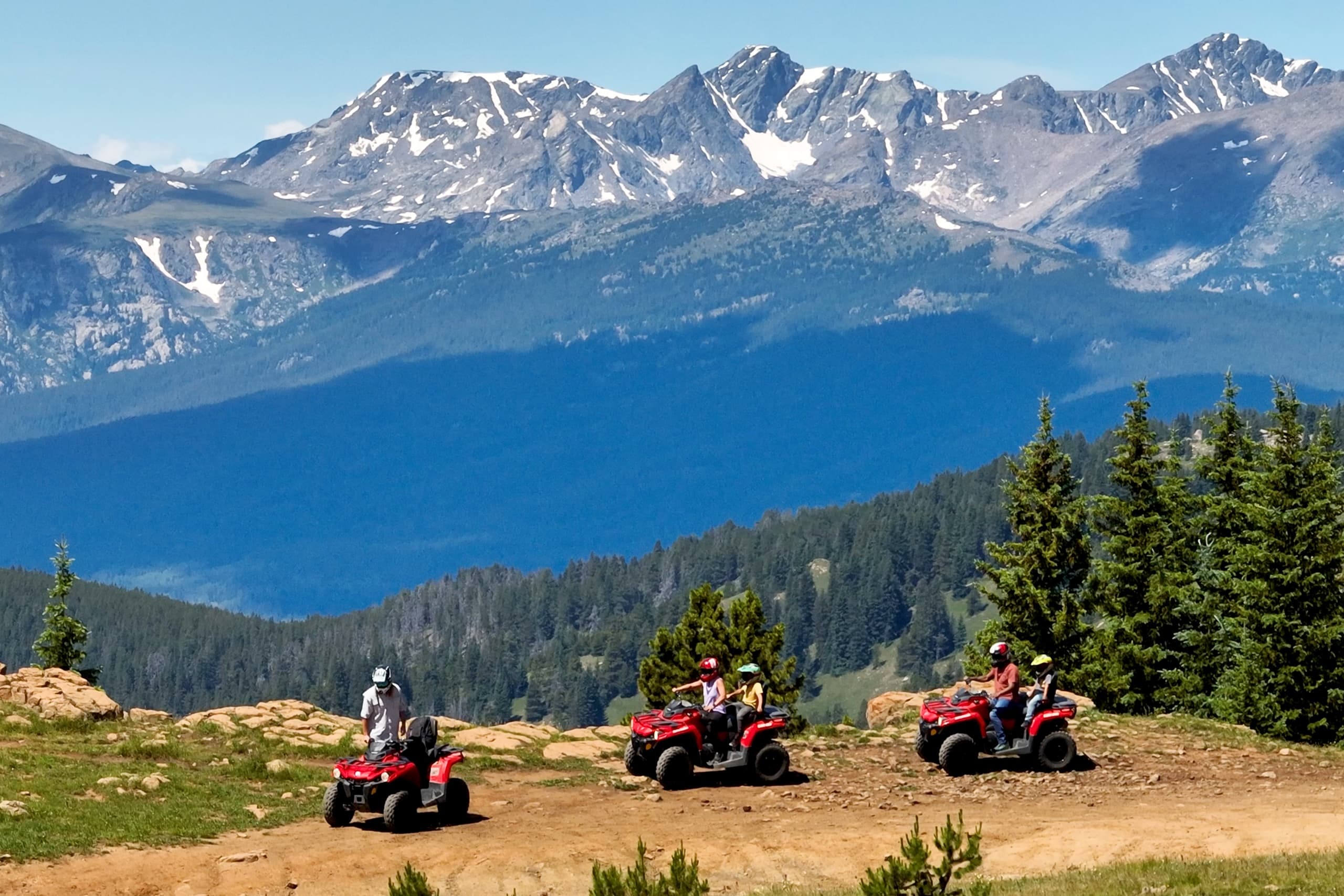 Private Guided Morning ATV Tour with Lunch