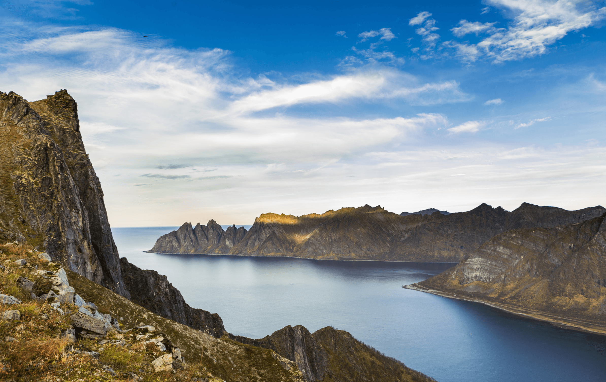 Hike to Husfjellet peak (632 m)