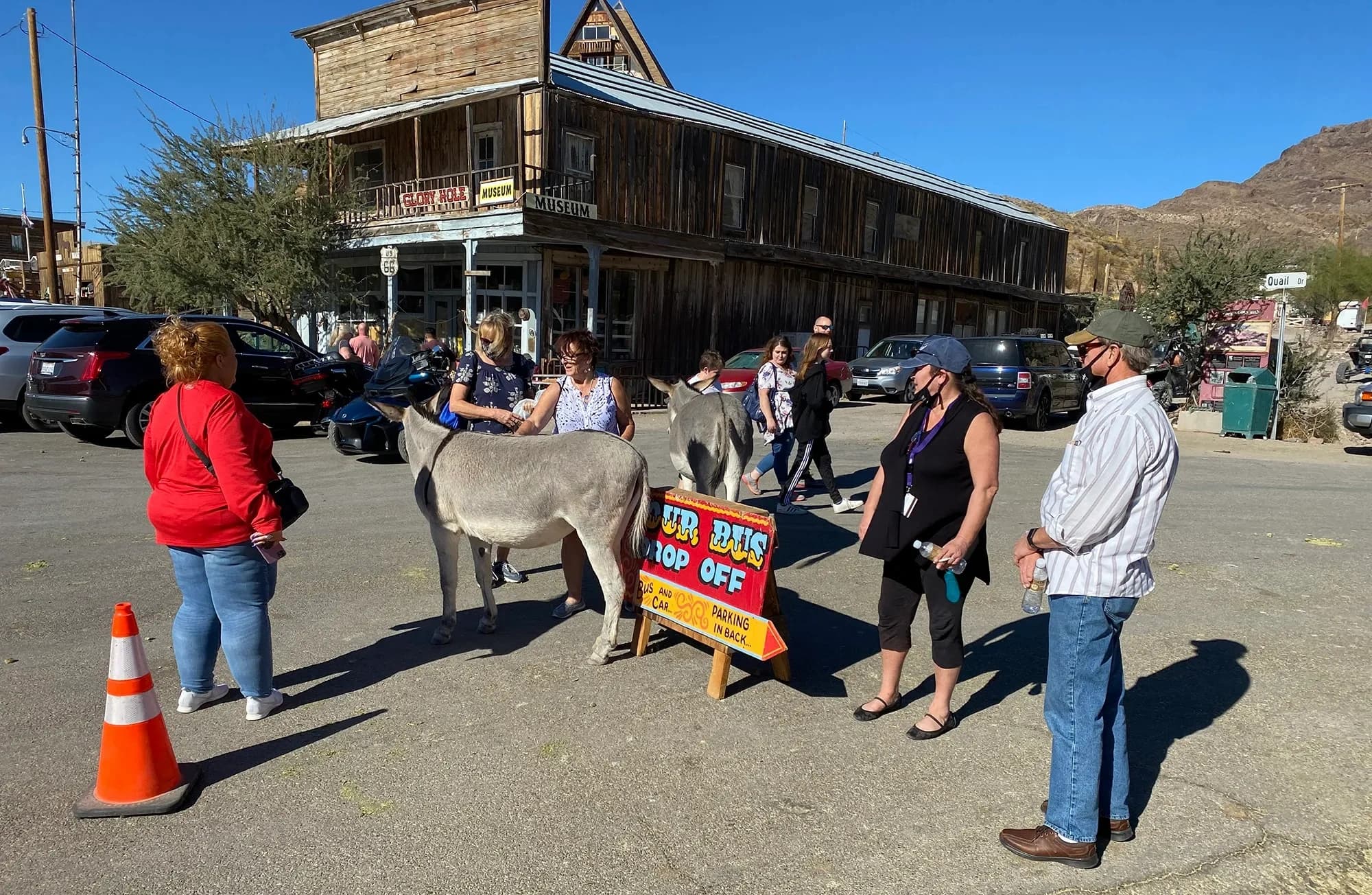 Historic Oatman Mining Village with Route 66 & Electric Vehicle Museums/Multi-Experience Tour (Special, Save 10%)