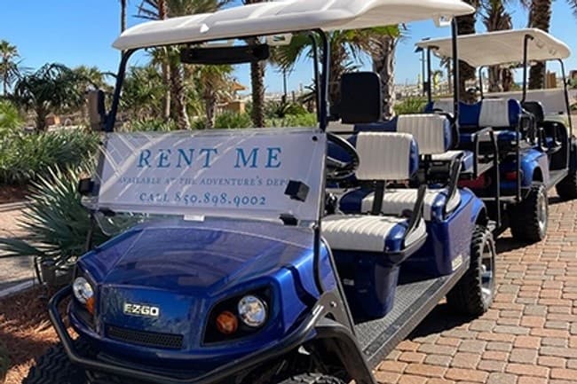 Six Seat Golf Cart Rental