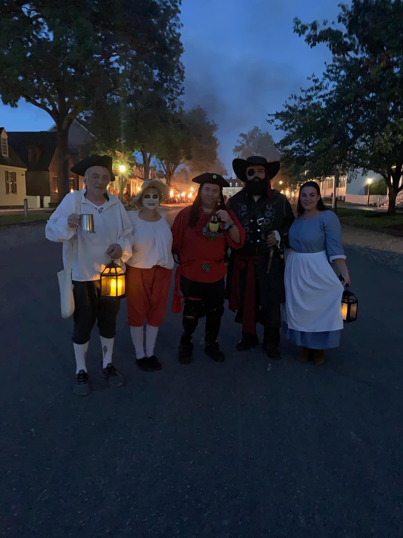 The Ghosts, Witches, and Pirates Tour