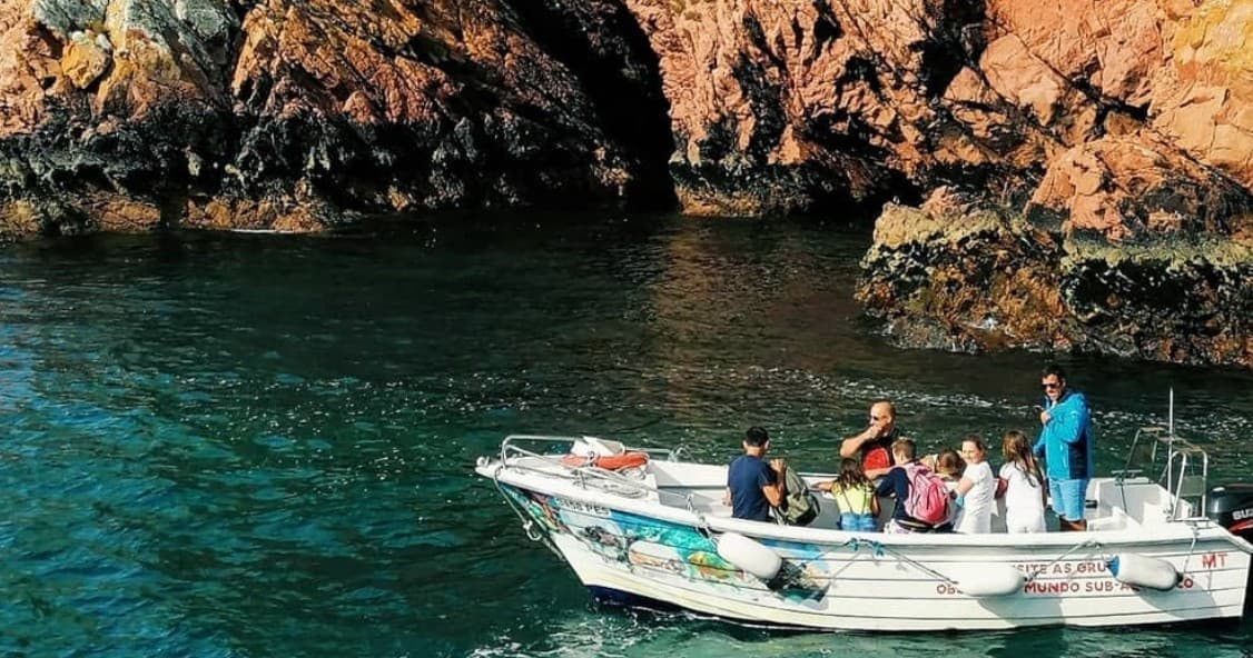Ida e Volta às Berlengas + Passeio às Grutas