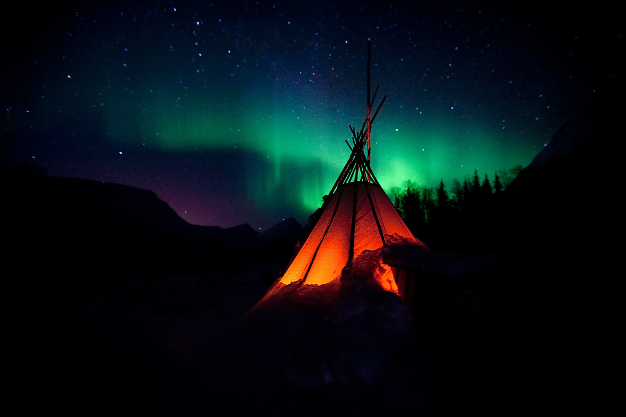 Private Sami Experience with chance of Northern Lights