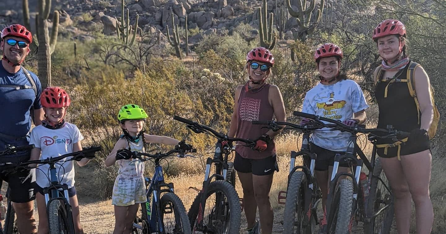 Private Group 90 min to 2 hour Mountain Bike Tour Sonoran Desert