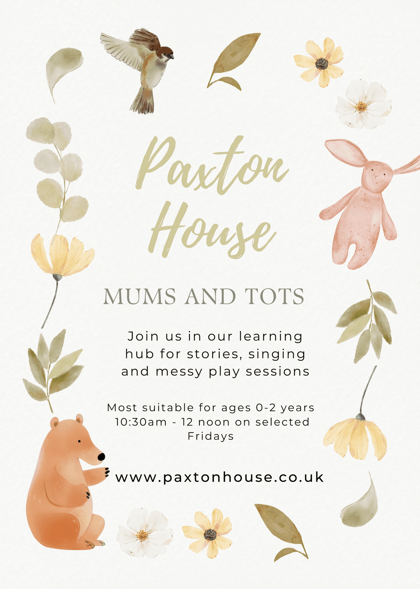 Mums & Tots Session - Stories, Singing & Messy Play