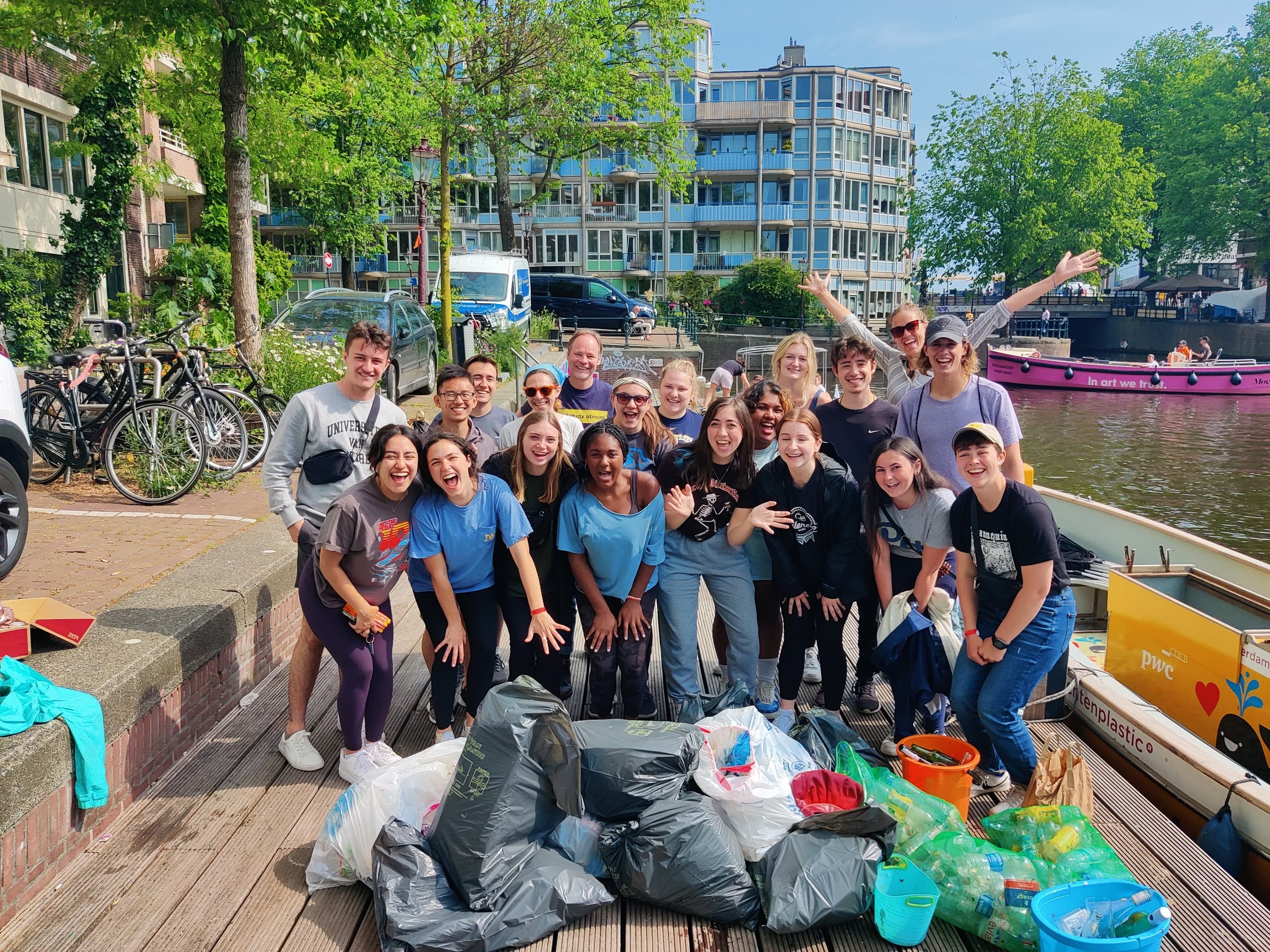 Plastic Fishing High Schools & Students Amsterdam