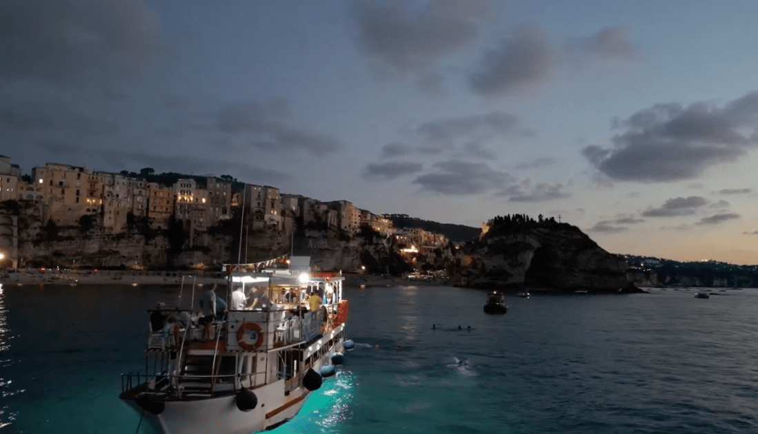 Tropea - Capo Vaticano: al Tramonto partenza ore 18:00
