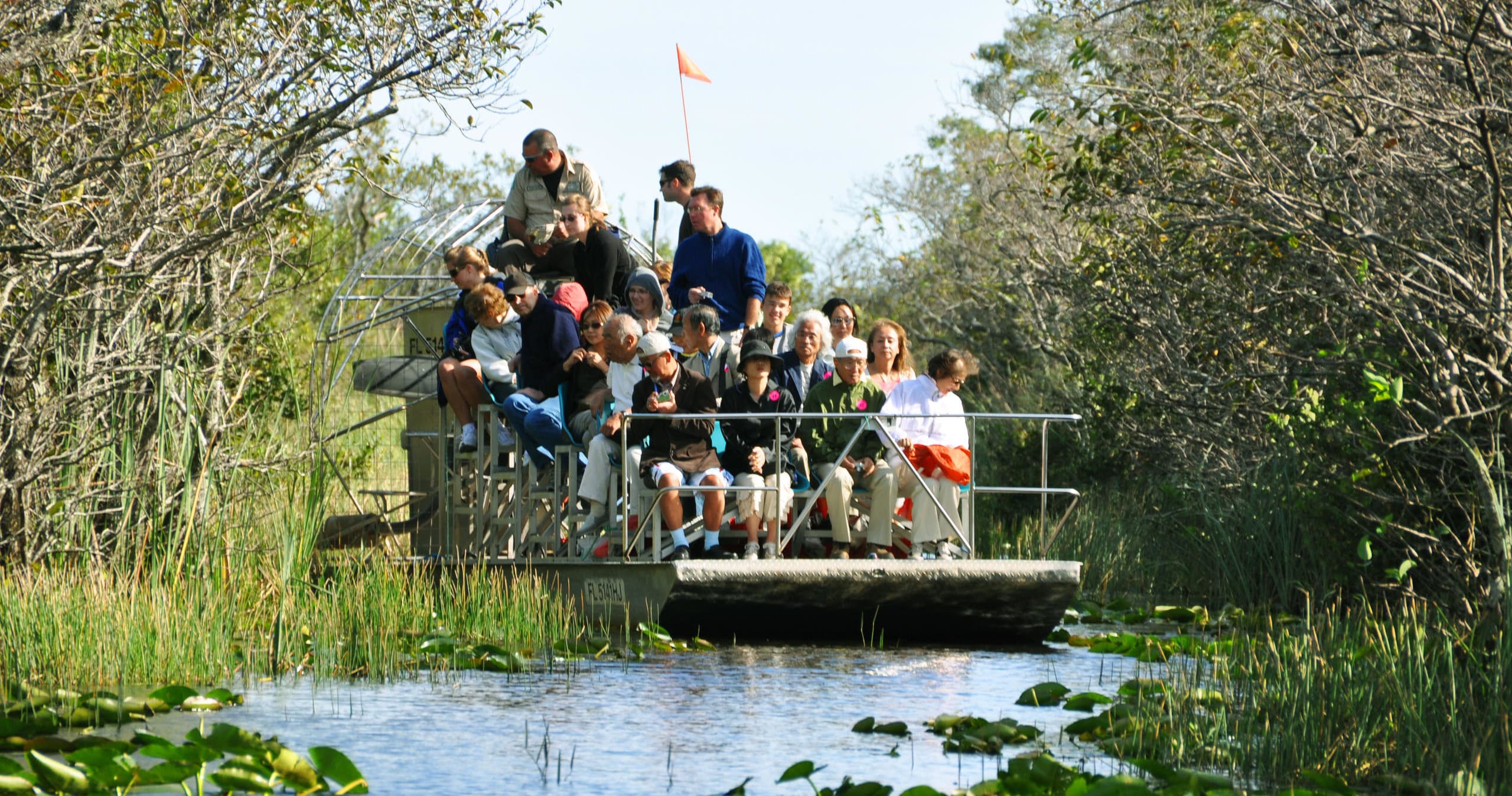 Ragin' Cajun Large Airboat Tour