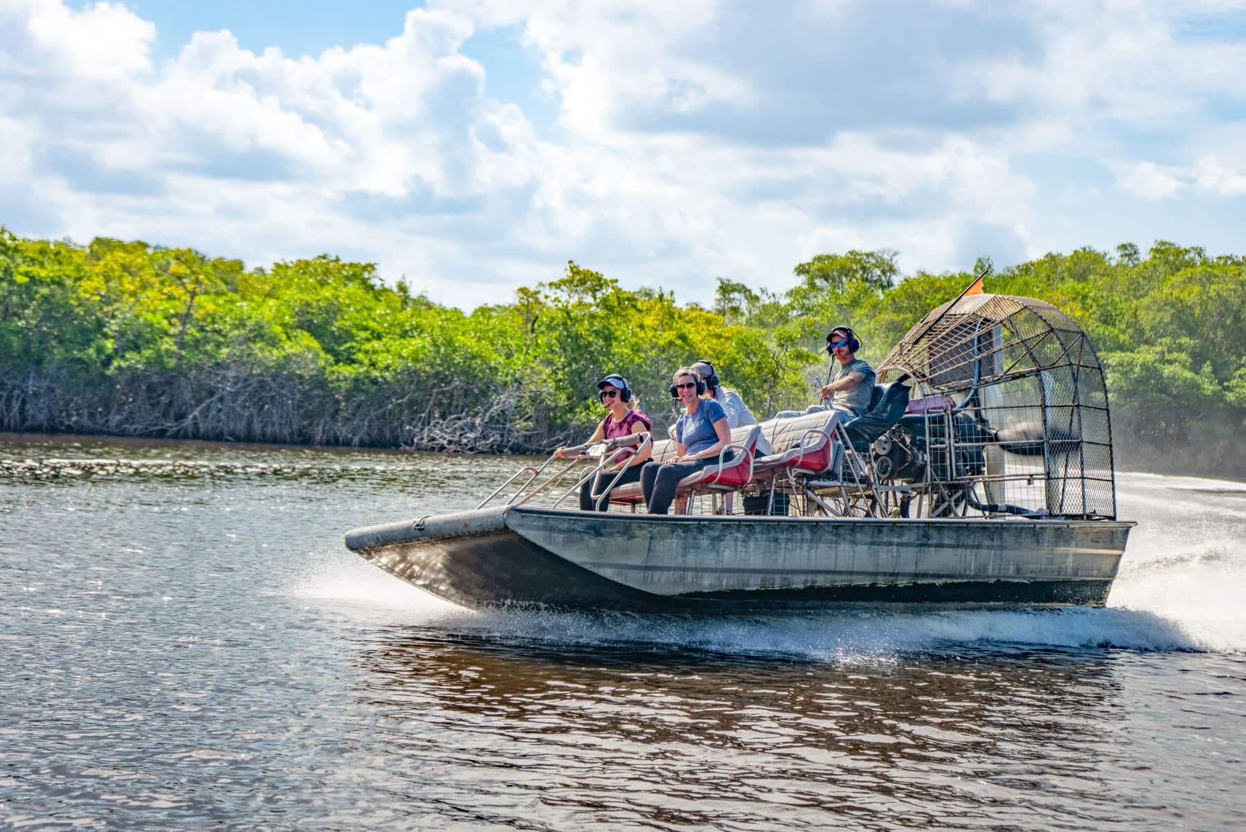 Private Mangrove Tunnel Airboat Tour