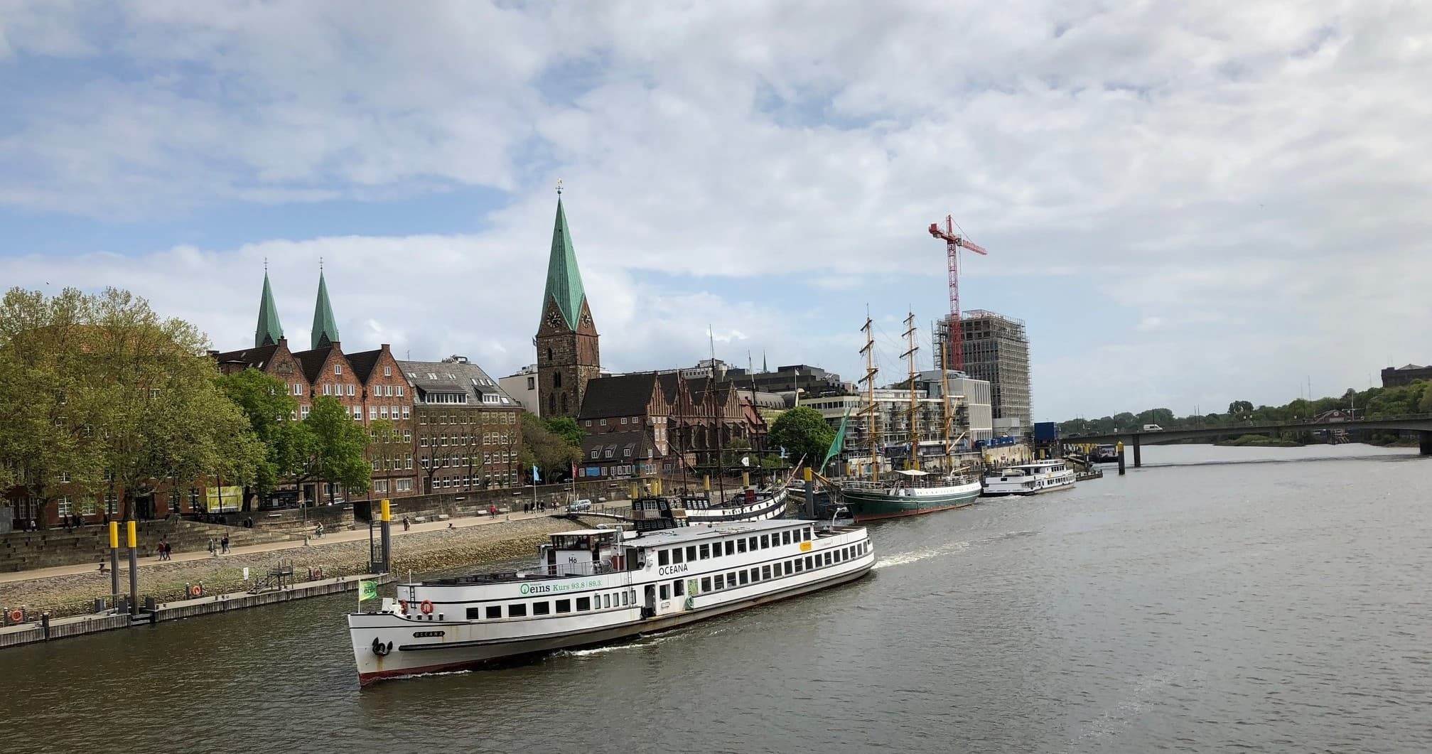 Einzelfahrt: Mittelsbüren → Martinianleger Bremen