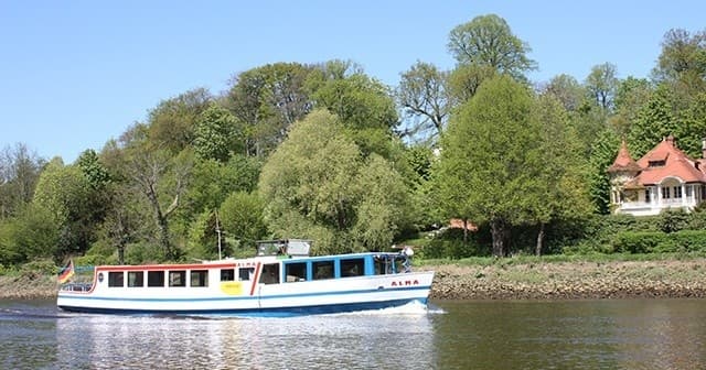 Einzelfahrt: Farge → Bremerhaven, Seebäderkaje