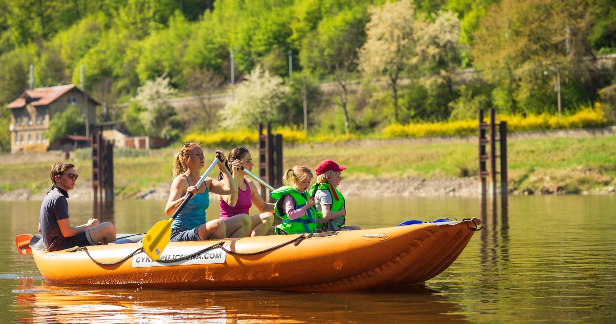 RAFTING : Děčín - Bad Schandau 5 hrs