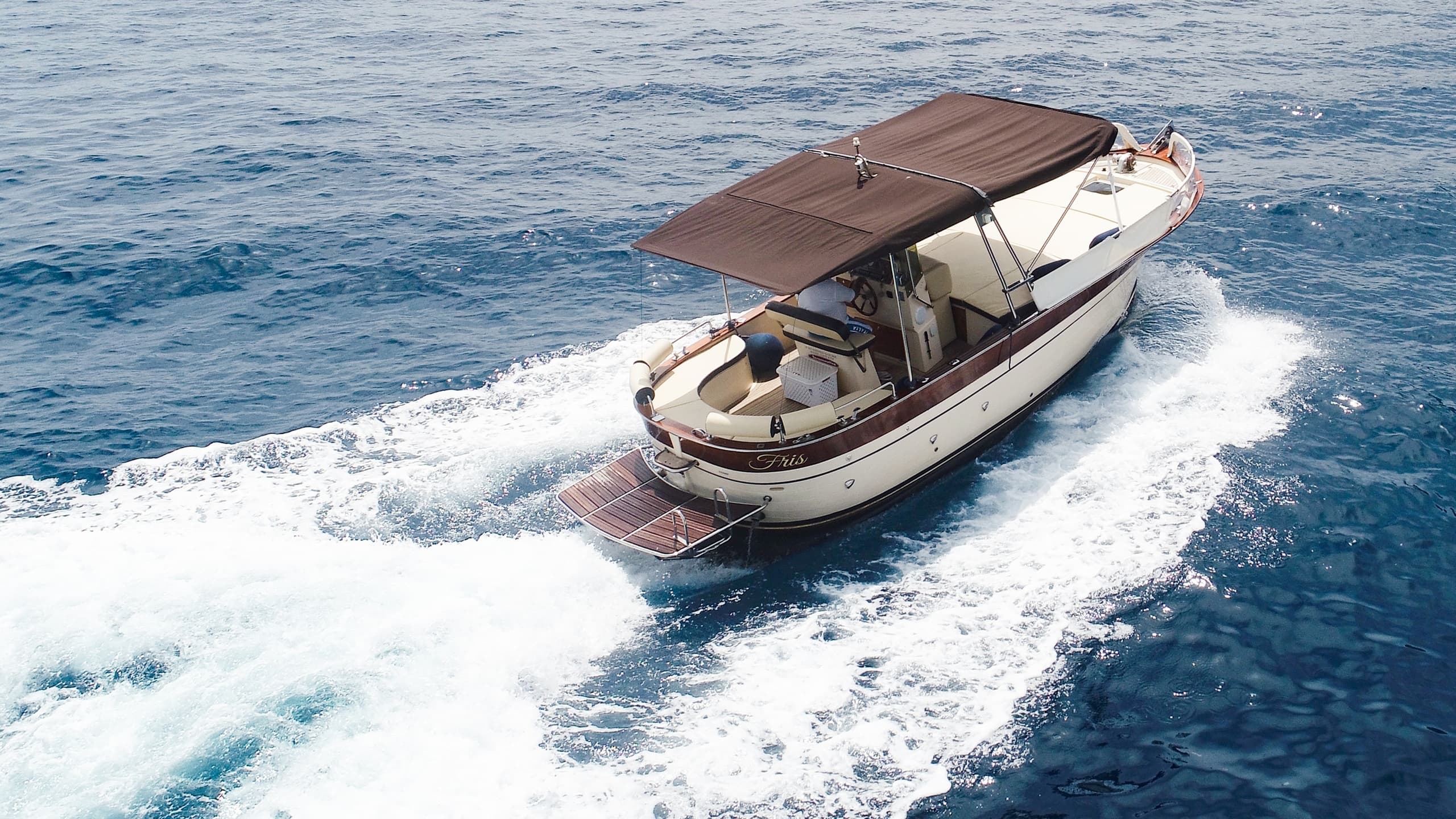 Jeranto 7.50 - Departure from Capri
