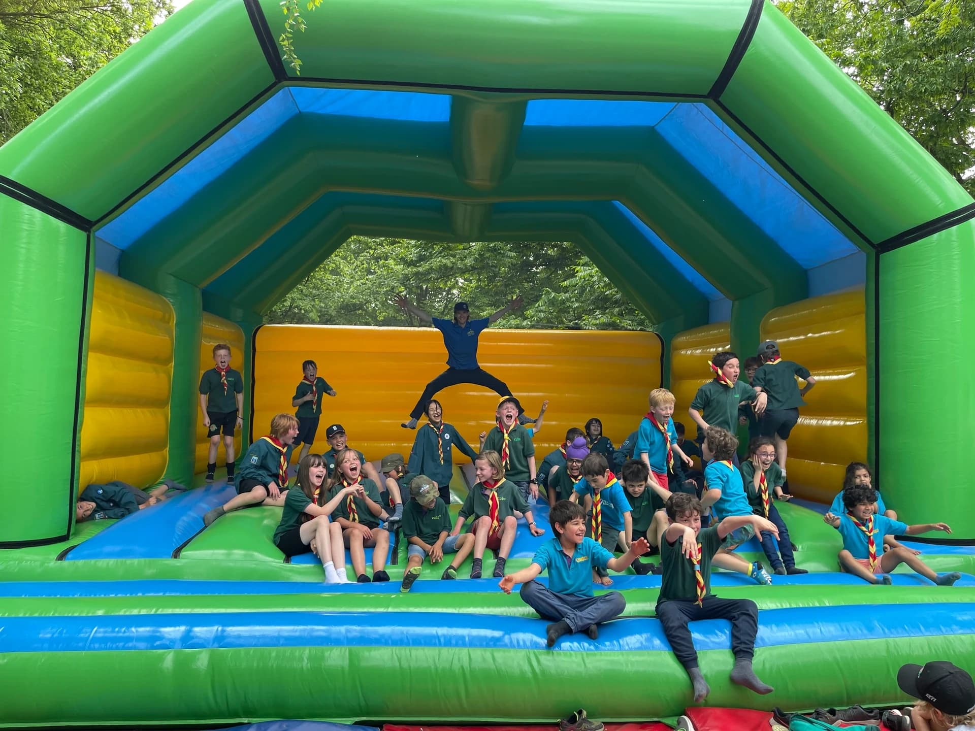 Mega Disco Bouncy Castle