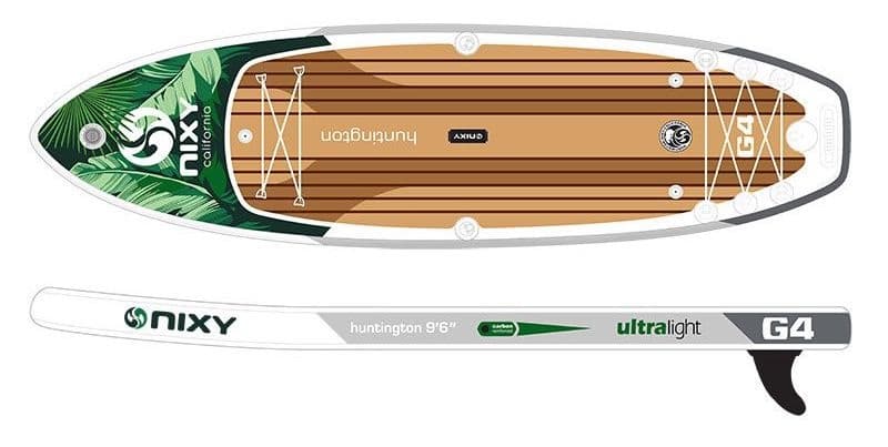 9'6 NIXY Huntington All-Around iSUP Rental"