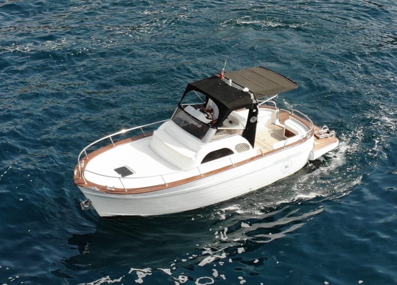 Sparviero 700 - Departure from Positano
