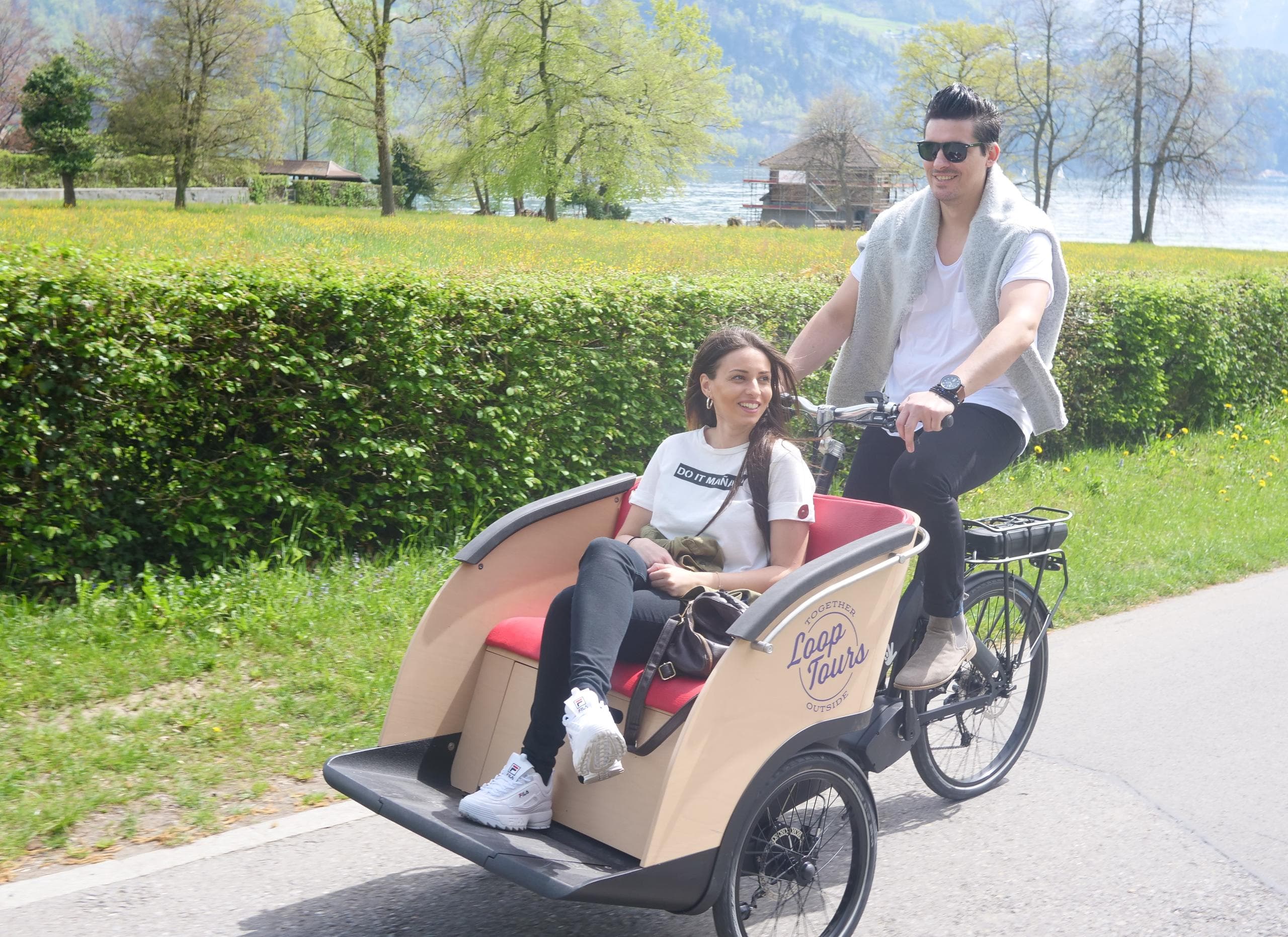 Geheimtipps Luzern mit E-Cargo Bikes