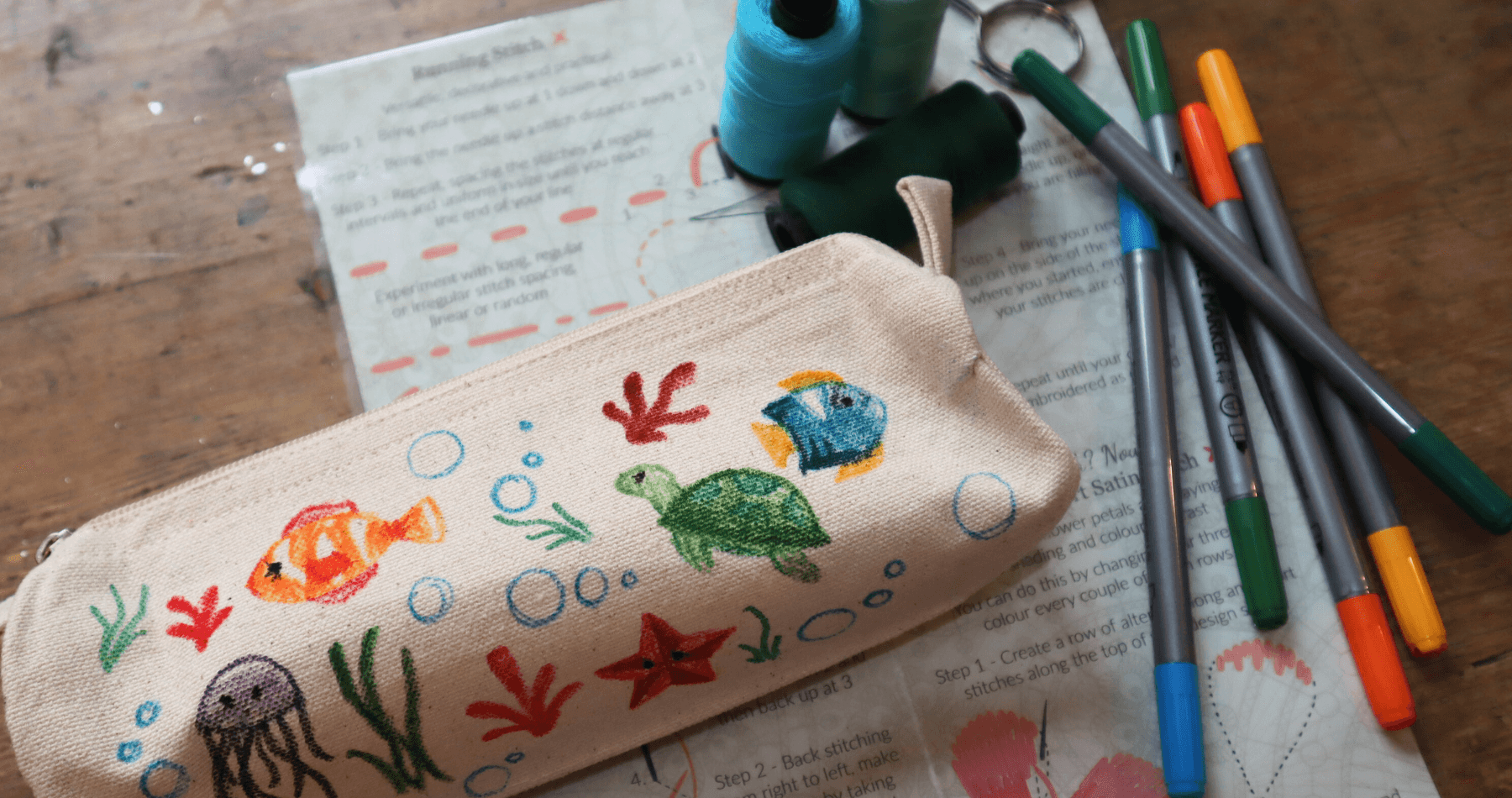 Teen's Personalised Pencil Case Crafternoon @ Ruddington Village