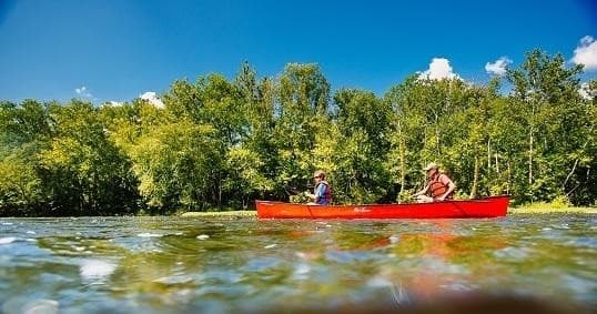 Day Paddle:  9 Mile James River Kayak or Canoe Trip - Horseshoe Bend to Buchanan
