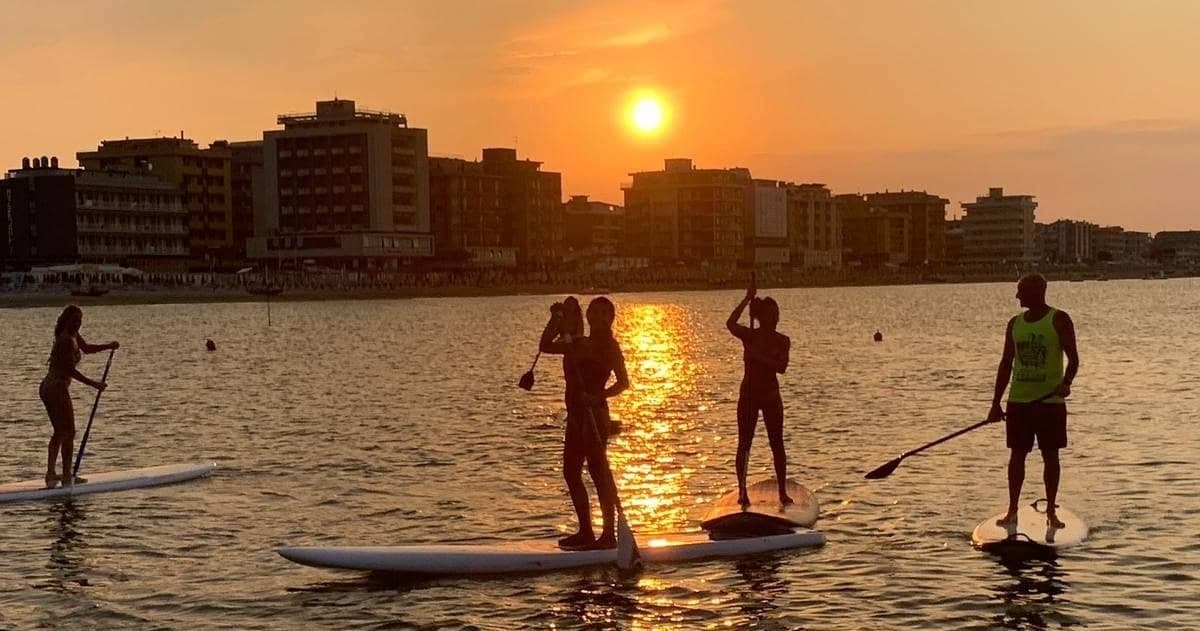 Tramonti in SUP
