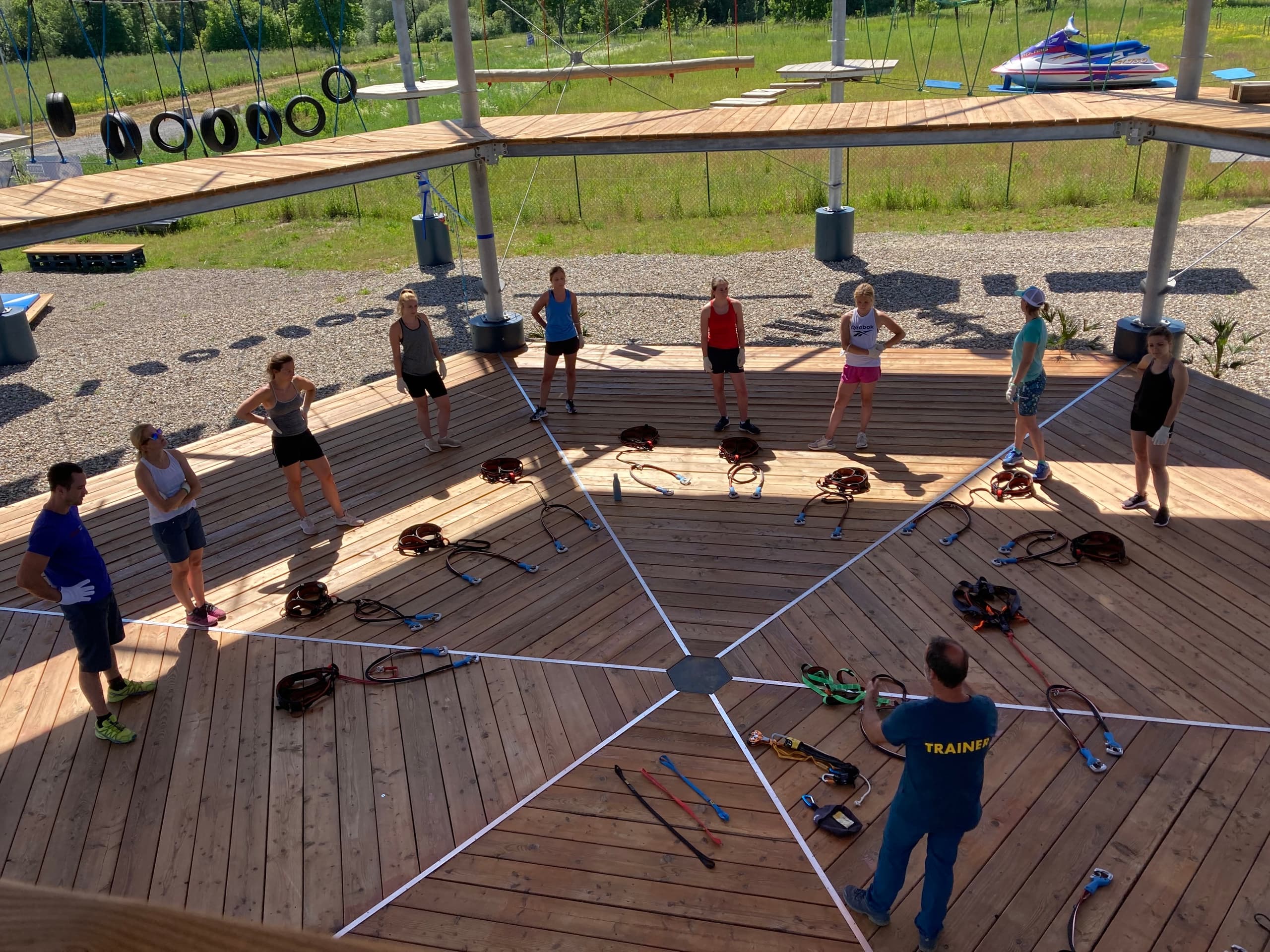 Hochseilgarten Gruppen und Vereine ab 21 Personen