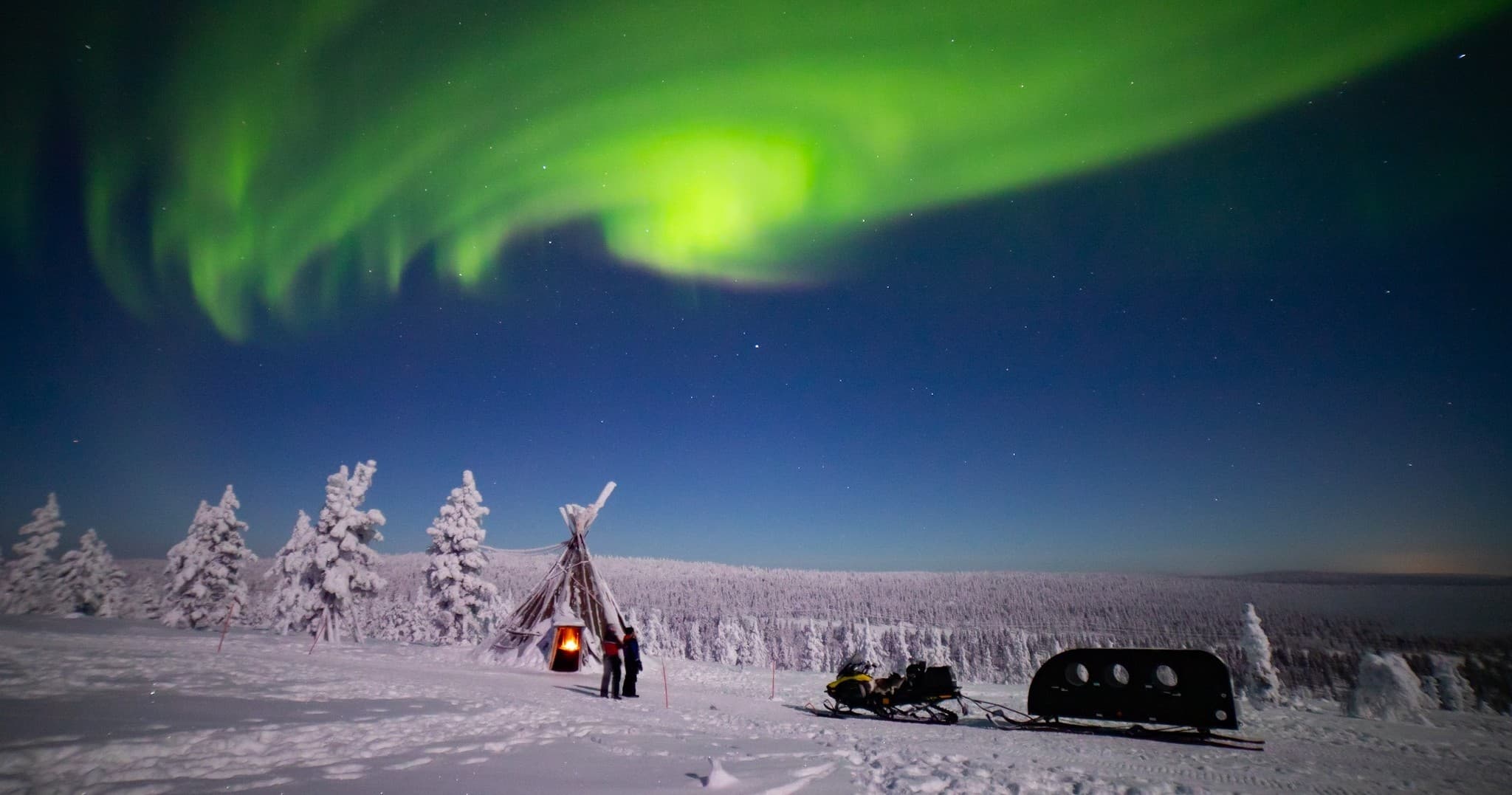 [A3] Aurora Hunting by Heated Sleigh (3h)