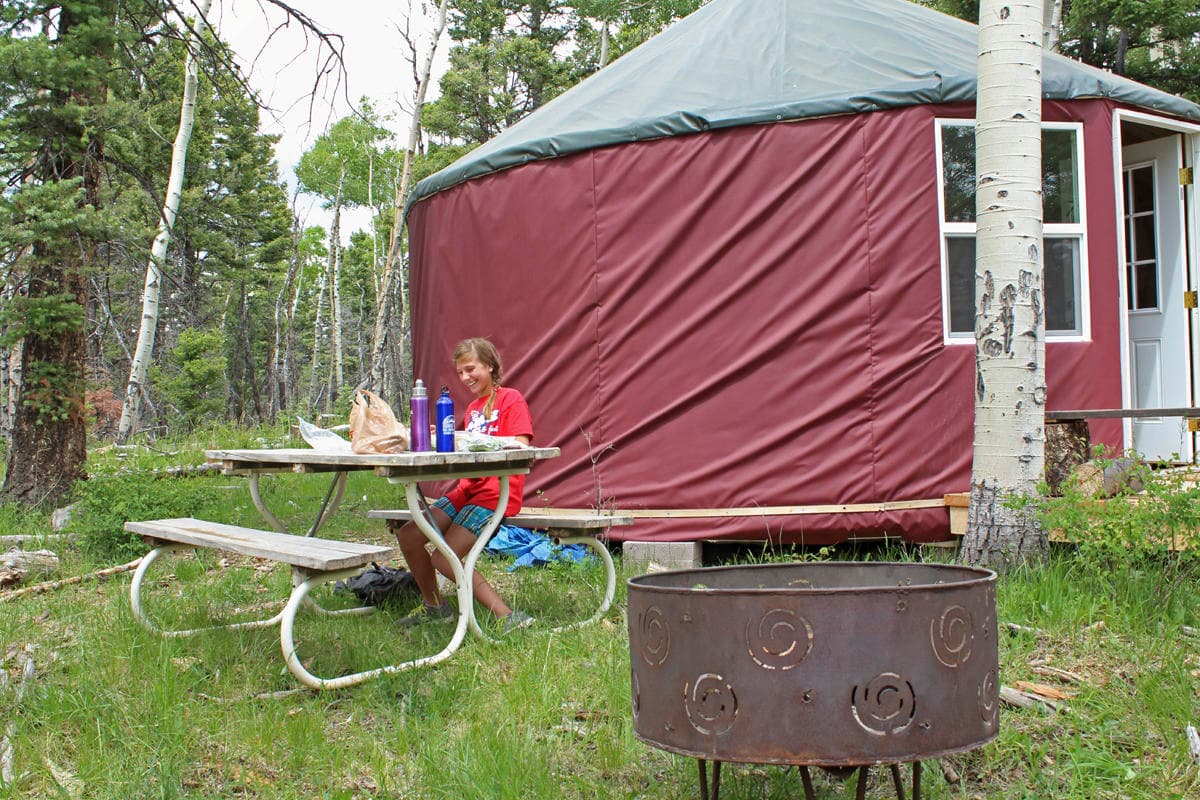 Long John 20-foot Hike-in Camping Yurt
