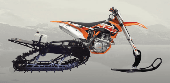 KTM 450 w/ Timbersled Riot kit (120)