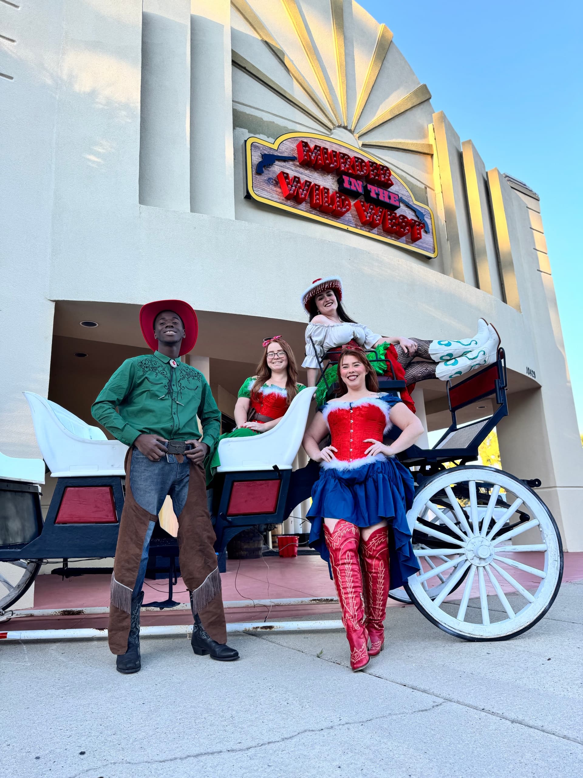 Murder in the Wild West Christmas