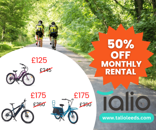 50% OFF Monthly Rental (3 months)