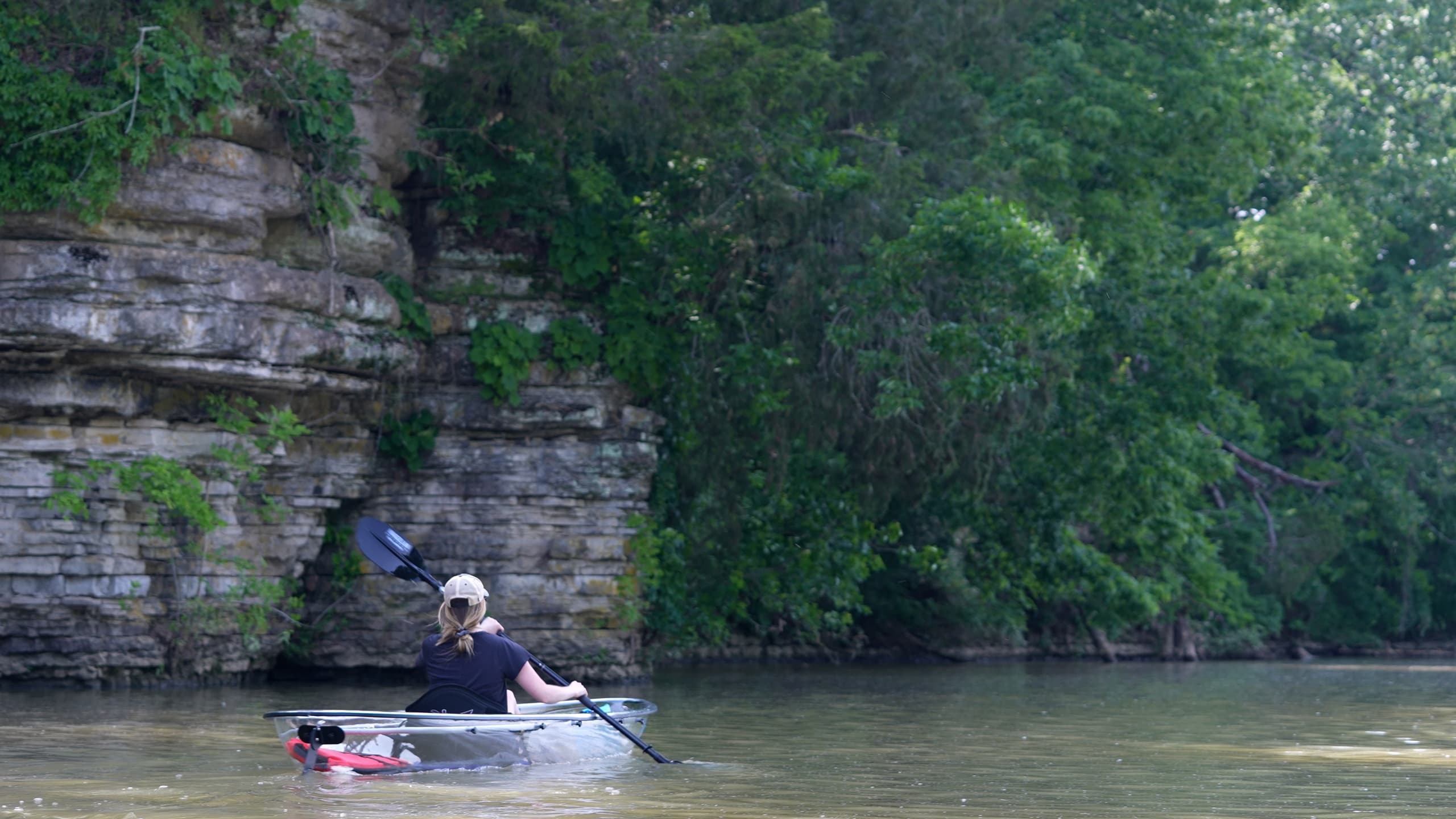 Old Hickory Lake Clear Kayak Tour